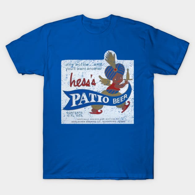 Hess's Patio Beer T-Shirt by Tee Arcade